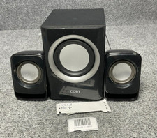Coby CSMP67 50W   Multimedia Speaker Subwoofer System Black