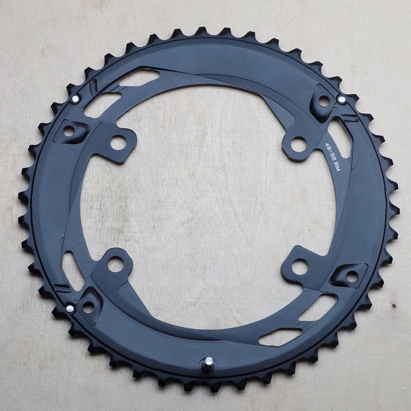 Shimano FC-U6010-2 Kettenblatt 46 ZäHne Bcd 110 Mm 2X11 Fach Aussen Aluminium-image