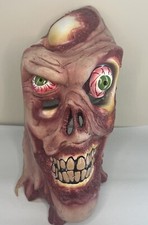 Mask Halloween Scary Rubber Zombie Head