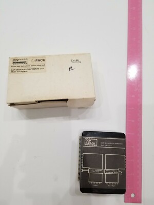 Vtg Electronics New Open Digital Cinema Package DCP CPack + Box England Camera 