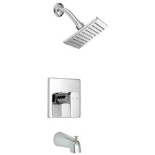 design house karsen polished chrome 1-handle bathtub and shower faucet w/valve