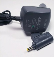 Genuine Sony DCC-E25CP DC Car Charger Power Adapter 4.5 / 6 / 9V 800mA Mint