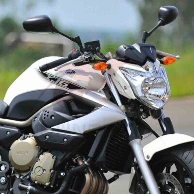 Carénages De Phare Pour Yamaha XJ6 2009-2012 - ABS Noir, Compatibles Origine, à Peindre