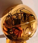 NBA BOSTON CELTICS LARRY BIRD, KEVIN MCHALE, ROBERT PARISH Autograph Gold Trophy — photo 4