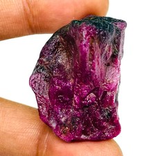 196.15 Cts Natural Ruby Rough 37x26mm Huge Collector's Loose Unheated Gemstone