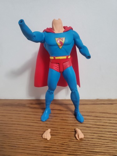 2004 DC DIRECT SUPERMAN 6" ACTION COMICS No.1 1938 Figure Fodder For Customs
