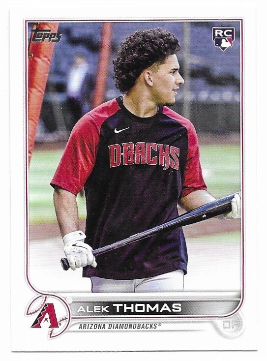 2022 Topps Update Short Print Photo Variation Alek Thomas (#US212) DBacks RC SP