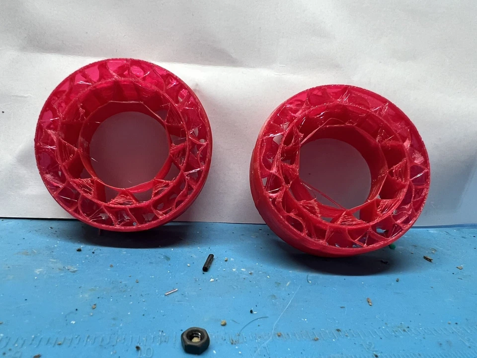 Inserto de neumático impreso en 3D RC Crawler espuma 1.0 tamaño SCX24 los 4 incluidos Foto 2 de 3