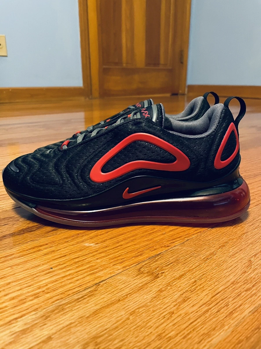 Nike Air Max 720-Mesh Men's Shoes Black-University Red cn9833-001 