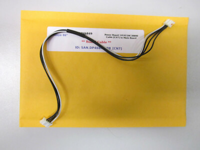 Sanyo 46'' DP46849 Power Board 1AV4U20C38800 Cable [CN7] to Main Board