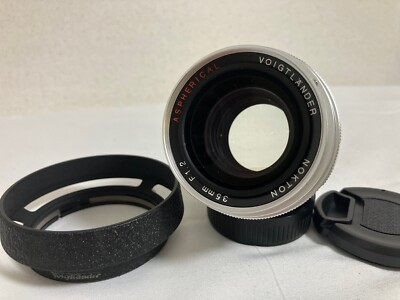 TOP MINT ] Voigtlander NOKTON 35mm f1.2 Aspherical VM Silver