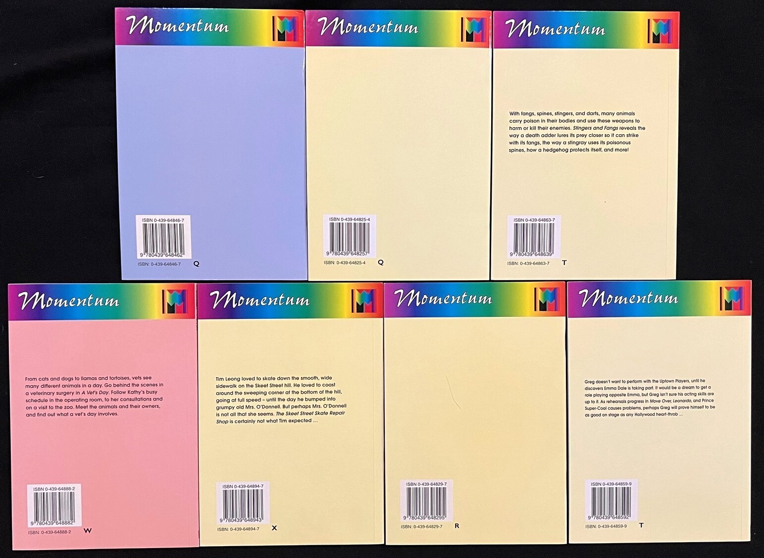 4th-6th Grade - MOMENTUM READERS SERIES (11 Books) (2003, Scholastic ...