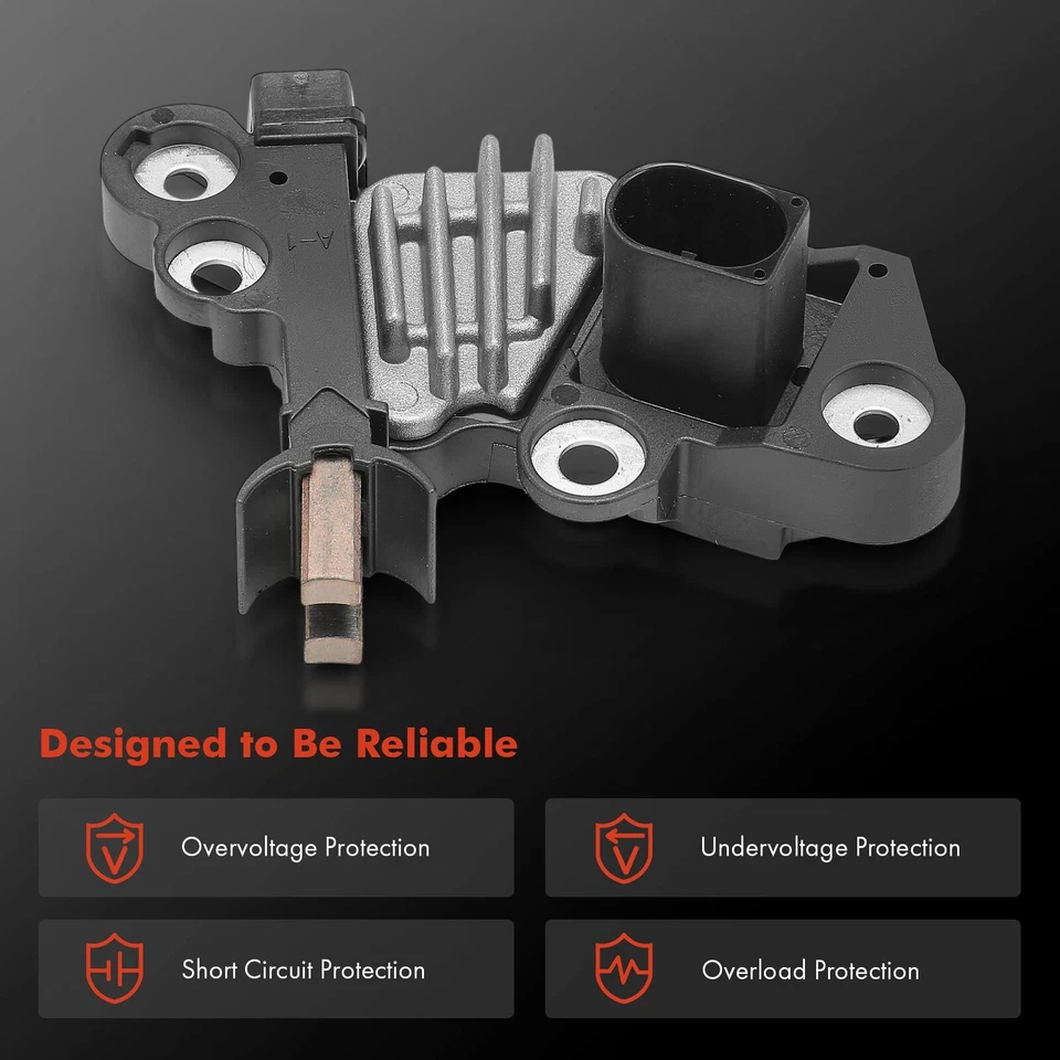 Regulador alternador para Audi A6 2006-2009 A6 Quattro 2005-2008 V6 3,2 L 12 voltios Foto 4 de 4