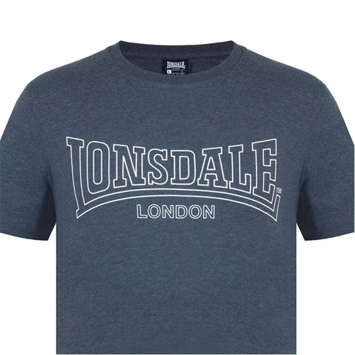 Mens t-shirt Lonsdale Charcoal size large - Picture 4 of 5