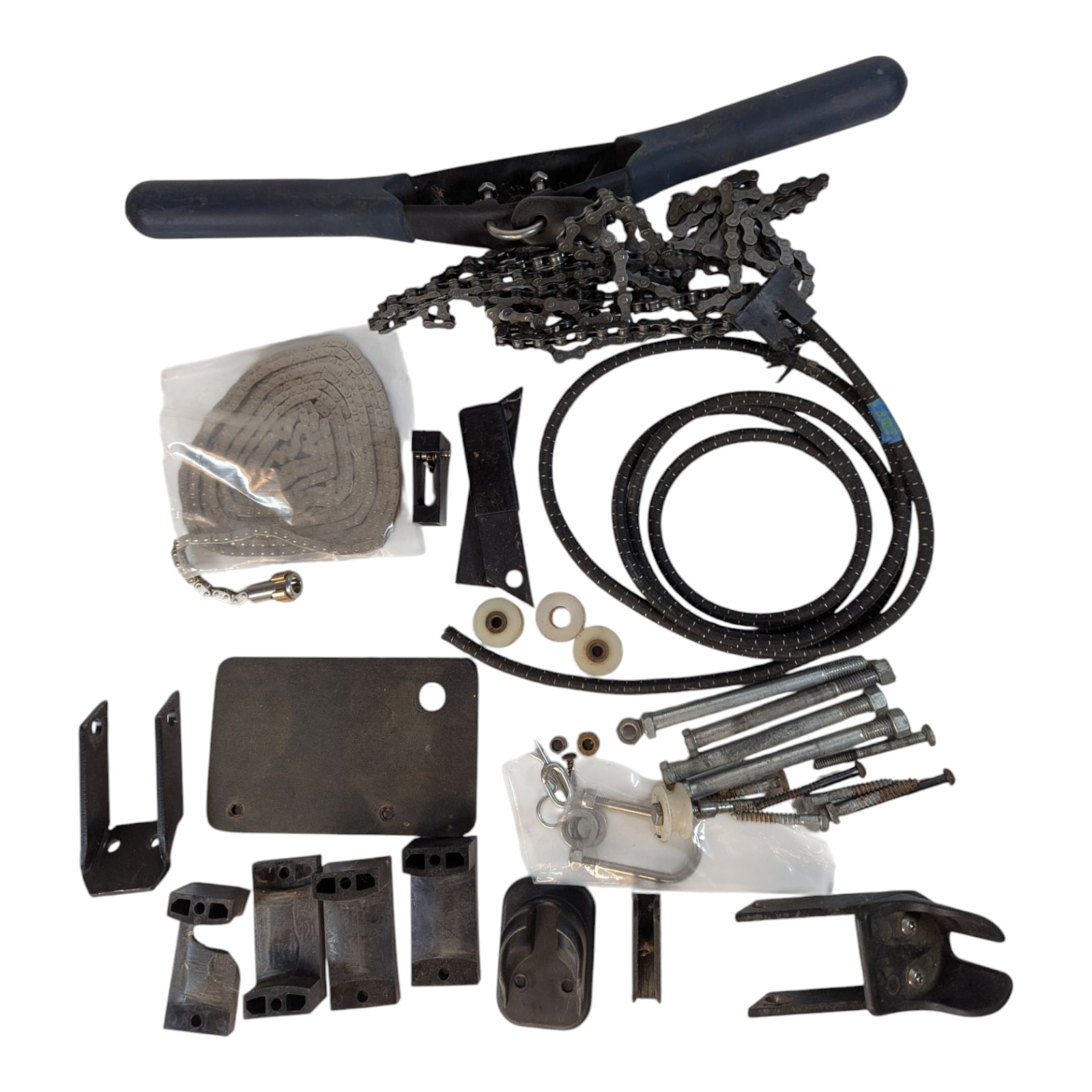 Lote de repuestos concept2 remo B: reparación o sustitución tensión, cadena, herrajes