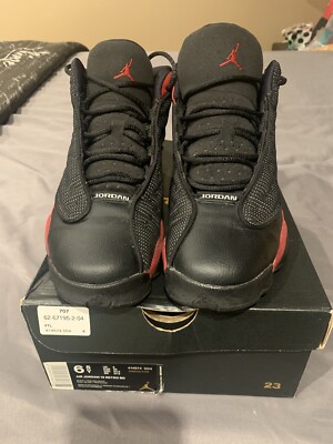 Nike Jordan Retro 13 Sz 6.5Y Black | eBay