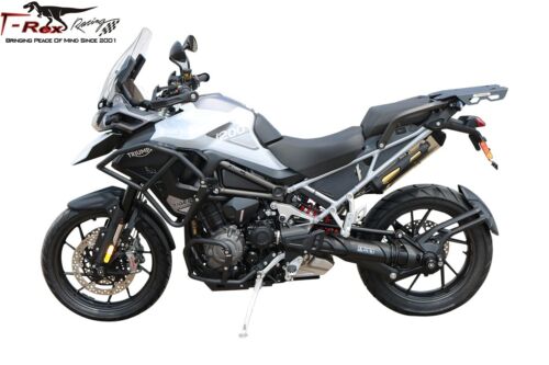 T-Rex Racing 2022-2023 Triumph Tiger 1200 GT /GT Pro/Rally Pro Top Engine Guards - Foto 2 di 8