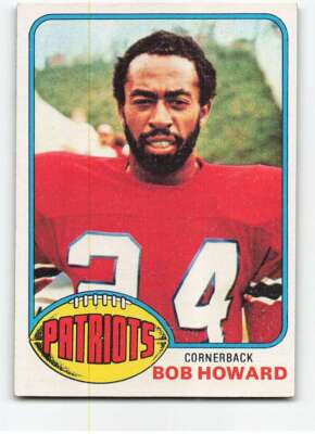 1976 Topps #402 Bob Howard EX Excellent Patriots 116228