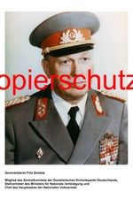 G36 Generaloberst Fritz Streletz LaSK NVA DDR Foto 20x30 cm (2)