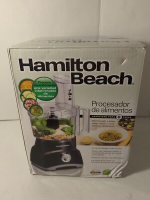 Hamilton Beach 8 Cup Food Processor 70740 Completely reSealed Brand New In Box