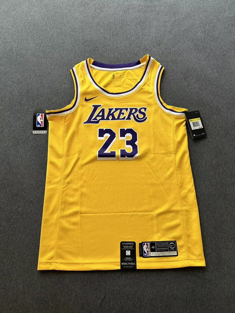 Los Angeles Lakers LeBron James NBA Nike Jersey