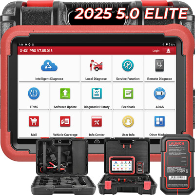 2025 LAUNCH X431 PROS V5.0 PROFI OBD2 Diagnosegerät ECU Codierung IMMO-Service