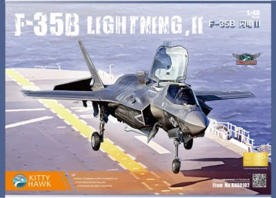 #ad Kitty Hawk 80102 1 48 F 35B lighting II 3.0 version Assembly model New $36.04
