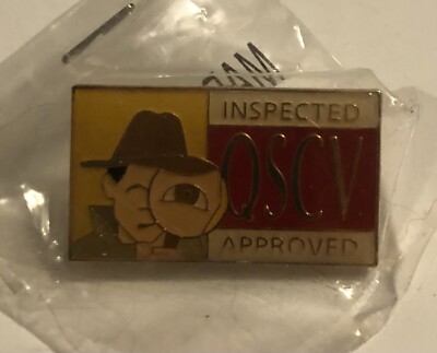 McDonalds Inspected OSCV Approved Crew Tack Pin Original Package M1