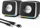 Computer Speakers for Desktop Pc, Laptop, Usb Powered External Stereo Speaker, V