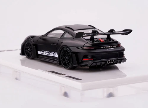 SUHE 1:64 matt schwarz 911 GT3 RS Racing Sport Modell Diecast Resin Auto - Bild 3 von 5