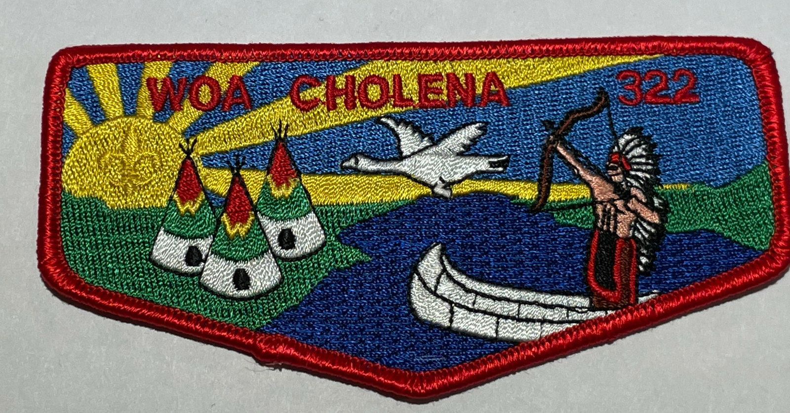 OA Lodge 322 Woa Cholena Flap Boy Scout WWW TK8 Falak Tayyeb Platinum