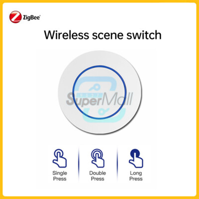 Tuya Zigbee Button Wireless Smart Scene Switch Automation On Off Key Switch US