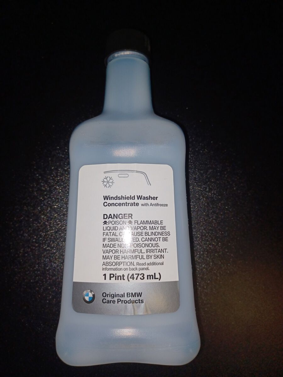 Genuine BMW Windshield Washer Fluid Concentrate 16 oz. Blue OEM 83192221702