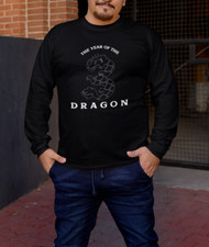 Long Sleeve Dragon Shirt for Chinese New Year - Unique Lunar New Year Gift Idea