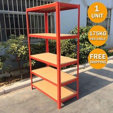 Garage Shelving Unit Heavy Duty Metal Shed Storage Shelves Boltless Shelf Rack