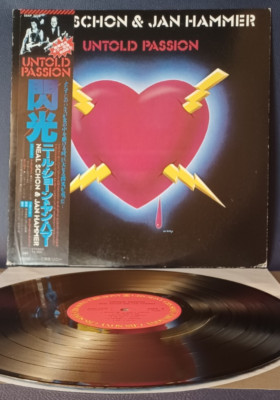 Neal Schon & Jan Hammer Untold Passion |25AP 2228| Japan Pressung | OBI, Insert