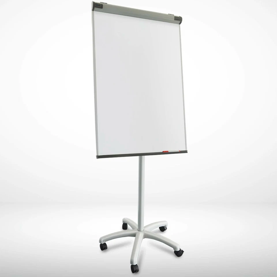 Mobiles Flipchart Piranha mit Rollenfuß Stufenlos höhenverstellbar&magnethaftend - Bild 2 von 4