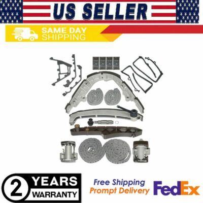 18PCS Timing Chain Guide Rail Kit for BMW 5 7 Series X5 Z8 4.4L V8