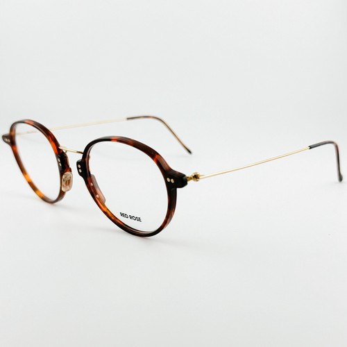 Vintage Red Rose 255 Steampunk Frame 90’s Frame UNIQUE Eyewear Italy Specs - Picture 3 of 12