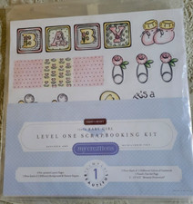 CTMH CLOSE TO MY HEART 7007A BABY GIRL SCRAPBOOKING KIT