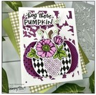 Honey Bee Stamps - Patchwork Pumpkin Stamp, Die And Stencil Bundle — photo 6