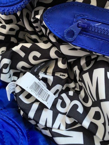 Marc by Marc Jacobs Eliz-a-Baby Nylon Diaper Bag Bauhaus Blue - Picture 12 of 12