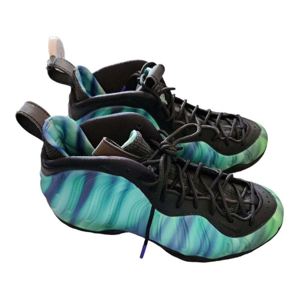Nike Air Foamposite One PRM AS QS Mens 7.5 Black/Green