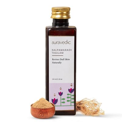 Auravedic Nalpamaradi Thailam, 100ml
