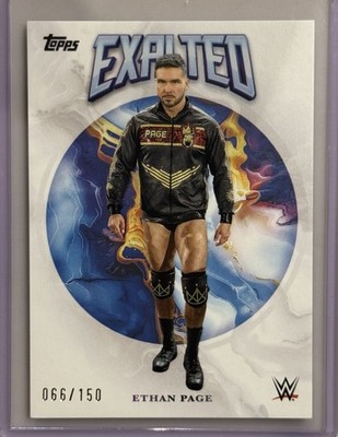 2025 Topps Exalted WWE Ethan Page /150 #81 NXT 066/150