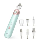 Professional Manicure Pedicure Kit, Electric Nail File Set, Cordless Blue