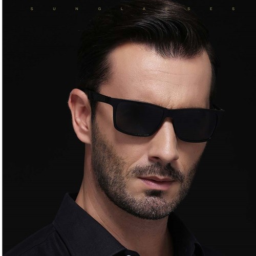 Aluminium Magnesium Polarisiert Sonnenbrille Herren Retro UV 400 Fahren Brille - Bild 6 von 23