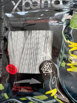 Steel Reflective Xpand Elastic Lacing System New In Package One Size Fits All