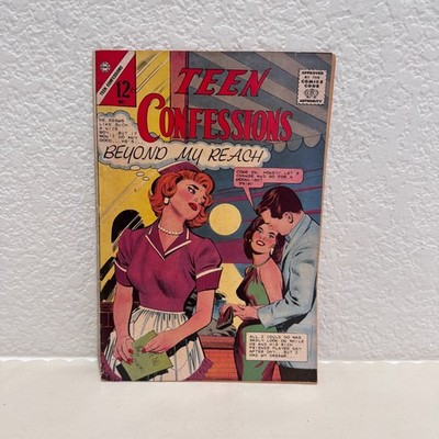 Teen Confessions #33 May 12c Romance Comic Beyond My Reach Silver Age VG-