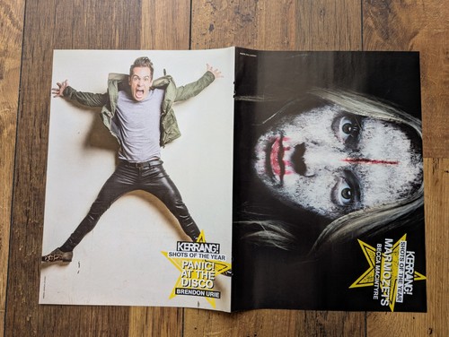 Black Veil Brides/Panic! At The Disco/Marmozets Kerrang! Double-Sided Poster - Foto 2 di 2